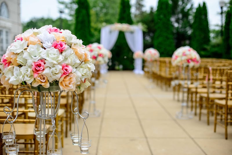 Luxury Estate Wedding Venue Garden